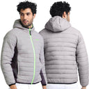 Mens Winter Bomber Jacket - Charcoal Grey