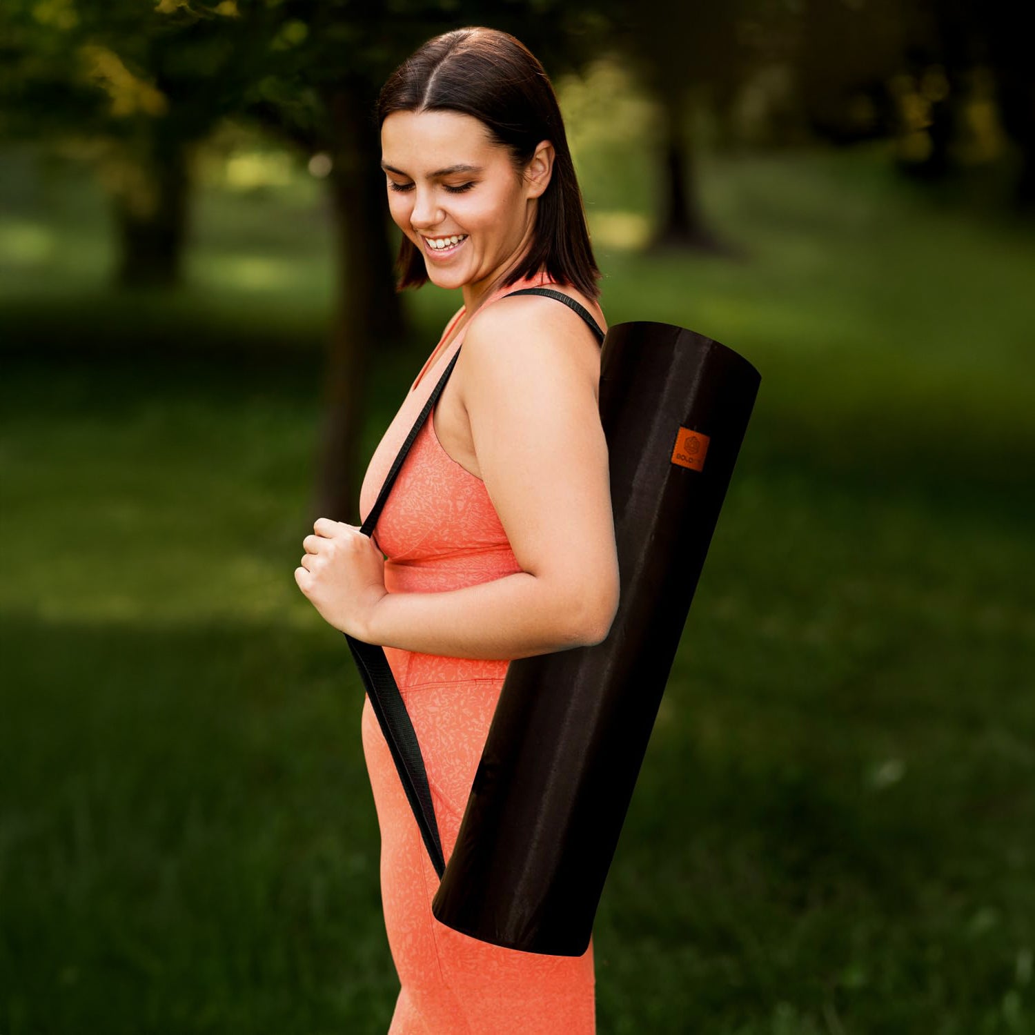 Boldfit Yoga Bag - Black