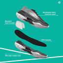 Dynamo Non-marking Badminton Shoes - Black