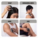Scalp Flow Scalp Massager - Midnight black