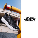 PaceX Men's Shoes - Black White