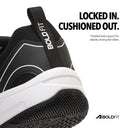 Archer Badminton Shoes - Black/White