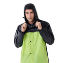 StormBreaker Raincoat Top & Bottom Set - Black Green