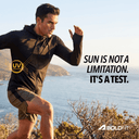 Mens Full Sleeve UV Protection Summer Jacket - Black