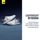 Code  Men's Shoes - White Blue