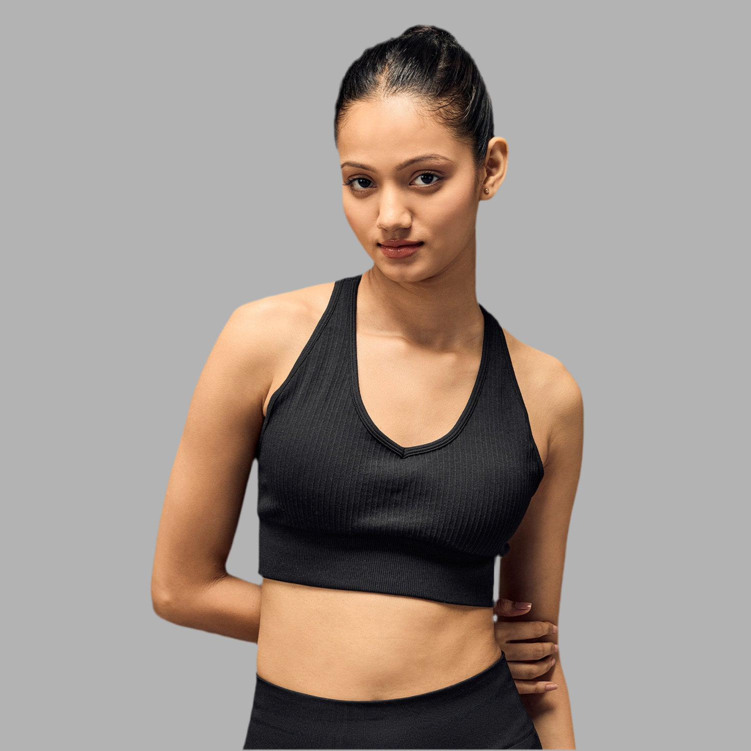 Limitless snatched seemless bra - Black