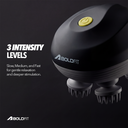 Scalp Flow Scalp Massager - Midnight black