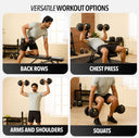 Adjustable Dumbells - Yellow Black