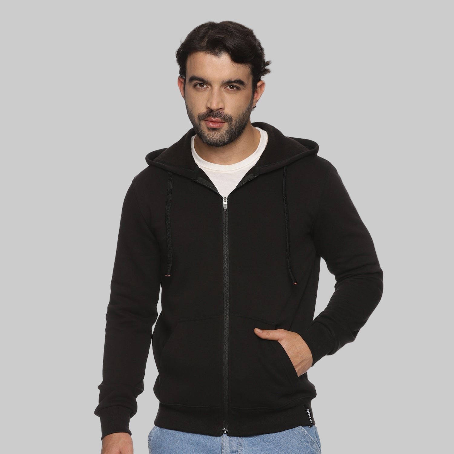 Classic Mens Hoodie - Black