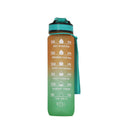 Aqua Motivational Bottle Orange Green - 1L