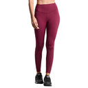 Womens Limitless Leggings - Burgundy