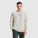MEN WHITECAP GREY/ BEIGE HOODIE