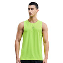 Power Mens Gym Vest - Neon Green