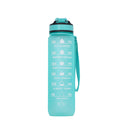 Aqua Motivational Bottle Mint Green - 1L