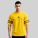 Official CSK Merch - Yellow Thala Men's Oversized T-shirt