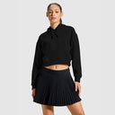 Women Jet Black Hoodie