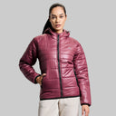 Polar Womens Puffer Jacket - Windsor Wine