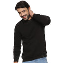 Half-zipper Sweatshirt for Men - Black