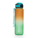 Aqua Motivational Bottle Orange Green - 1L