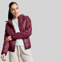 Polar Womens Puffer Jacket - Windsor Wine