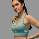 Limitless snatched seemless bra - Grey