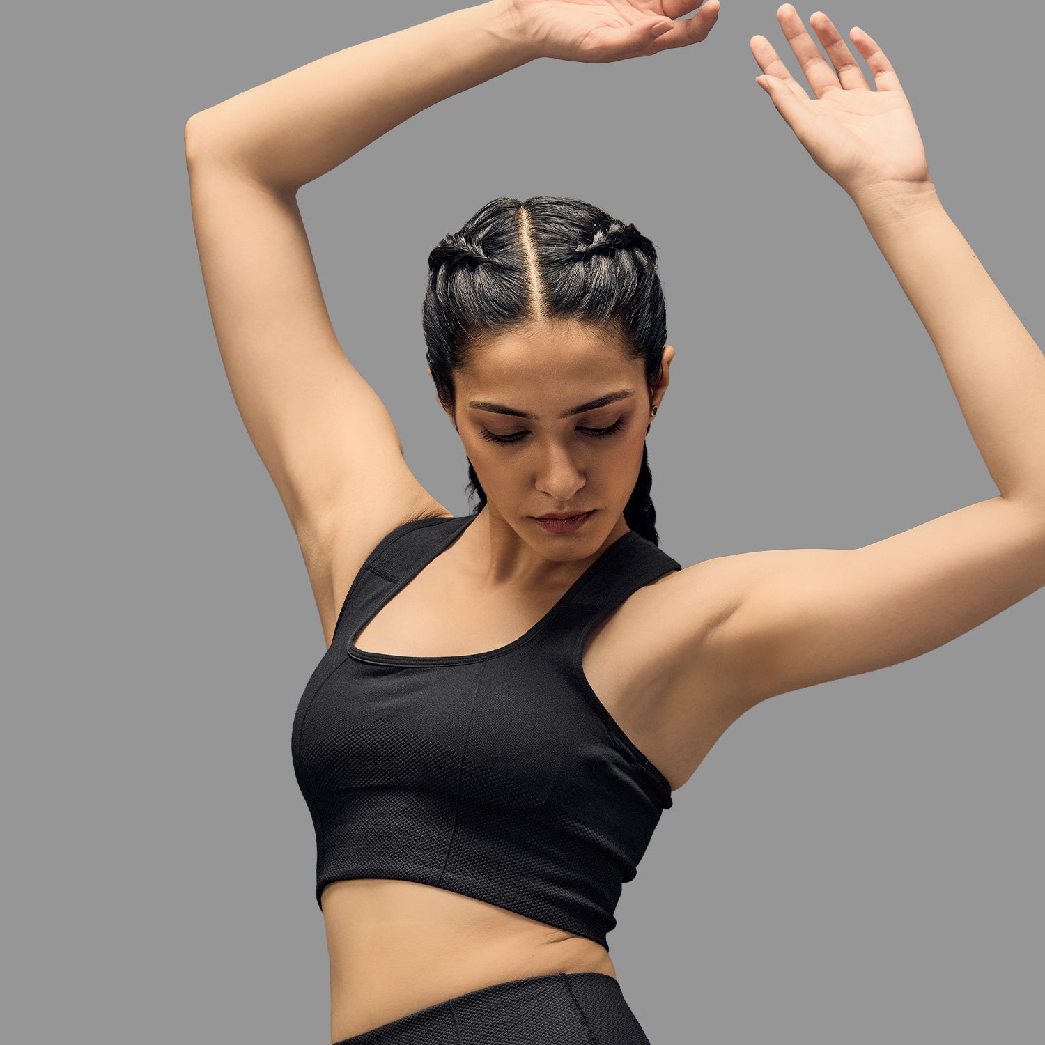 Limitless Snatched Racerback sports bra - Black
