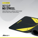 Butterfly 5mm Yoga Mat - Black