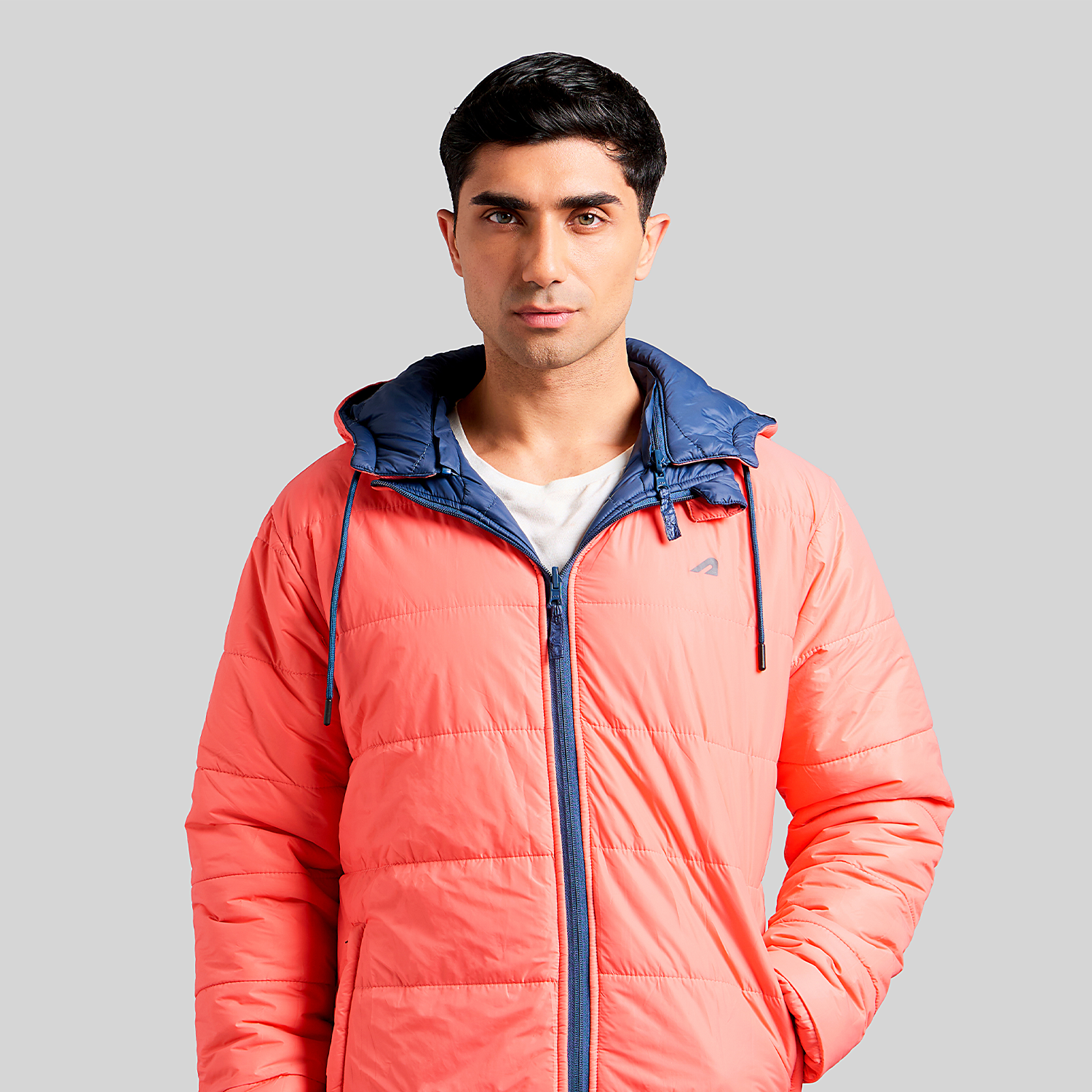 Reversible Nylon Puffer Jacket