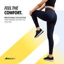 LIMITLESS NYLOFLEX HIGH RISE TIGHTS - Black