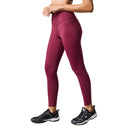 Womens Limitless Leggings - Burgundy