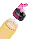 Aqua Motivational Bottle Yellow Pink - 1L