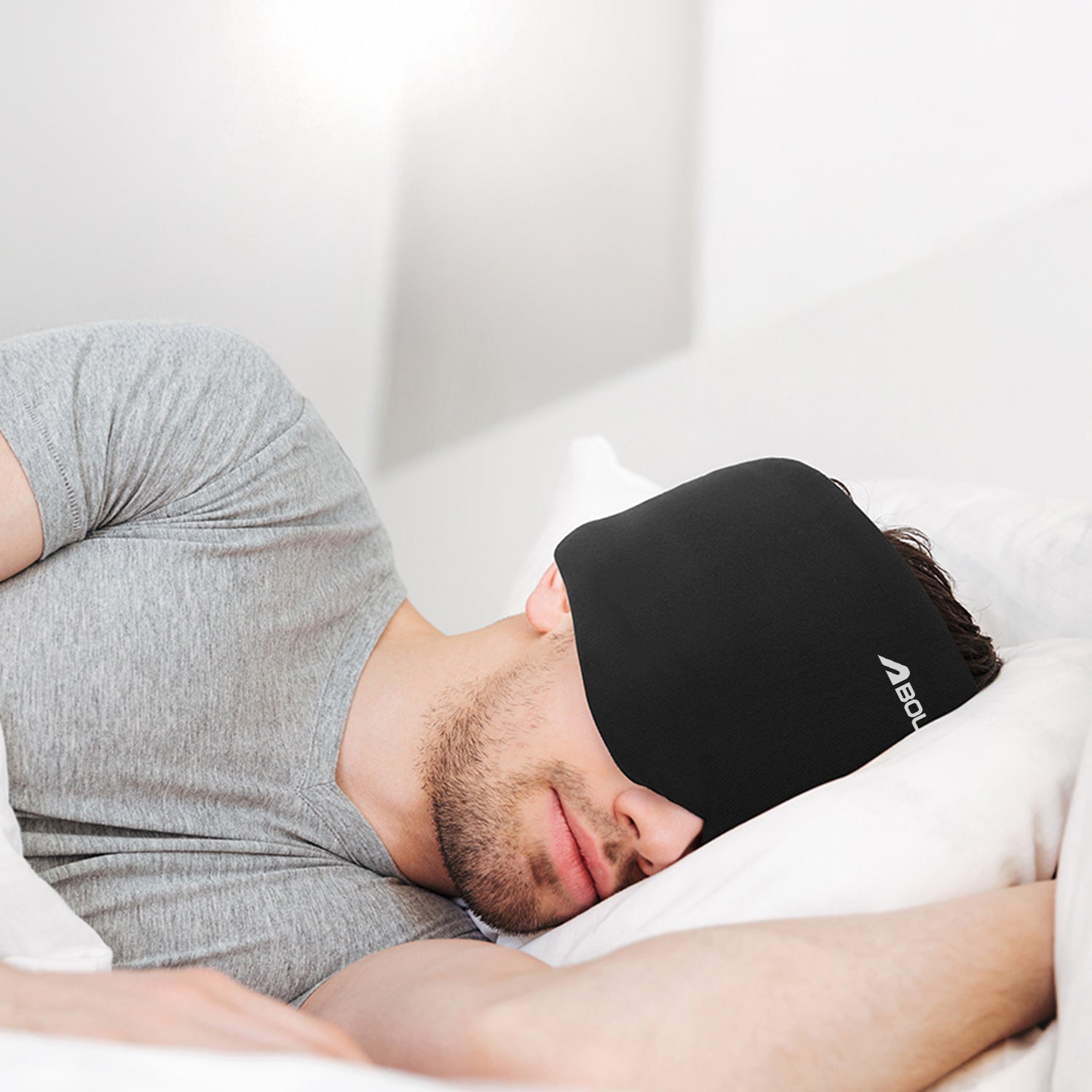 Sleep Mask Super Soft Large - Black