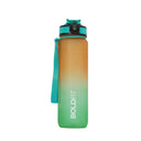 Aqua Motivational Bottle Orange Green - 1L