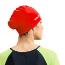AquaFlex Swim Cap - Red