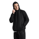 Men Jet Black Hoodie