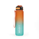 Aqua Motivational Bottle Orange Green - 1L