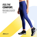 LIMITLESS NYLOFLEX HIGH RISE TIGHTS - Navy