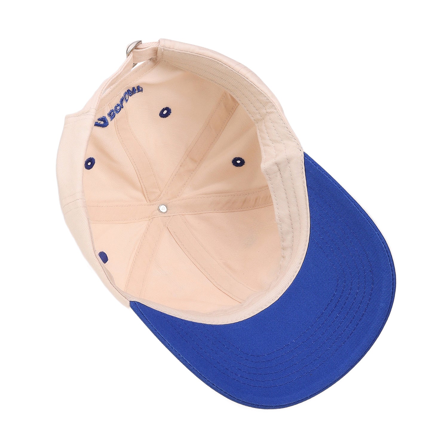 Washed Caps White Blue Peace & Pace – Boldfit