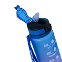 Aqua Motivational Bottle Fuchsia Blue - 1L