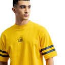 Official CSK Merch - Yellow Thala Men's Oversized T-shirt