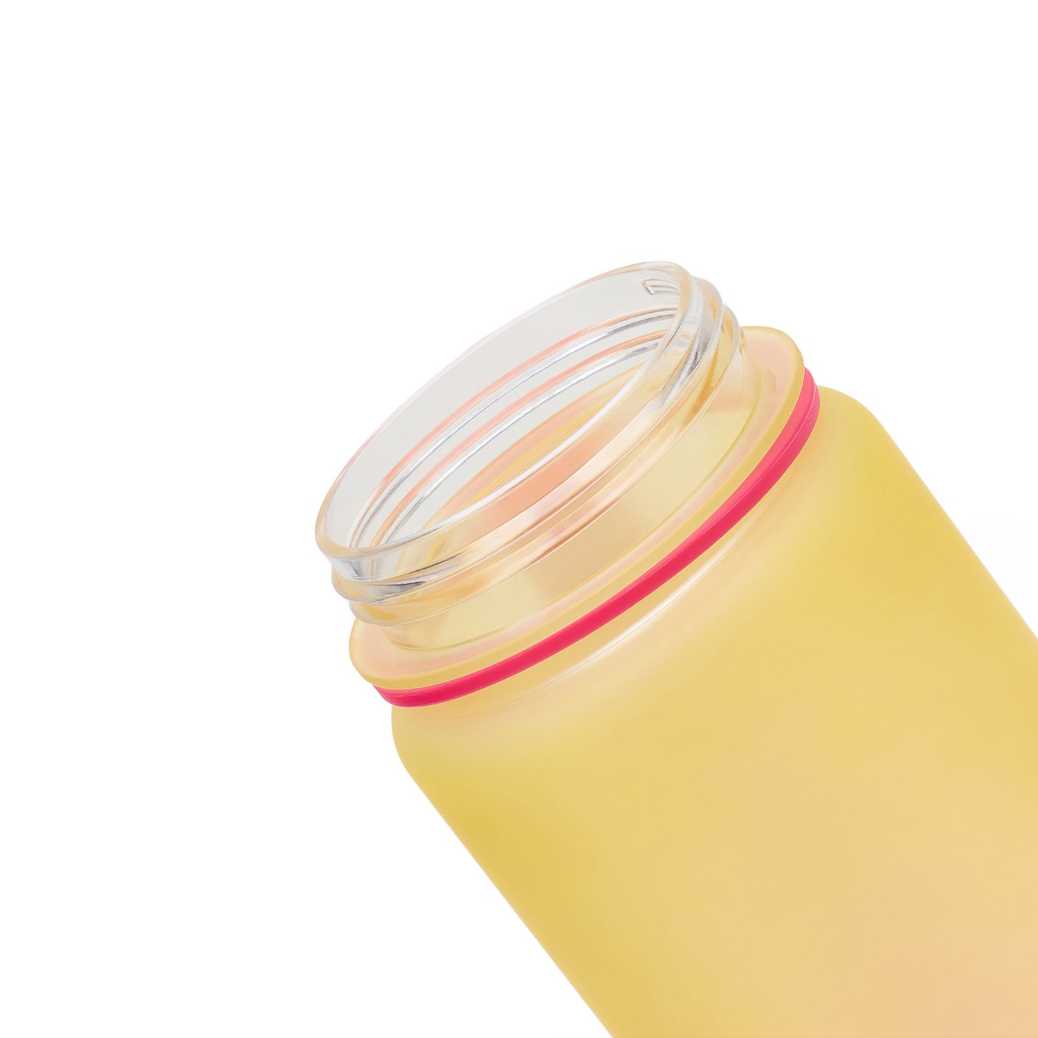 Aqua Motivational Bottle Yellow Pink - 1L