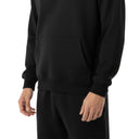 Men Jet Black Hoodie