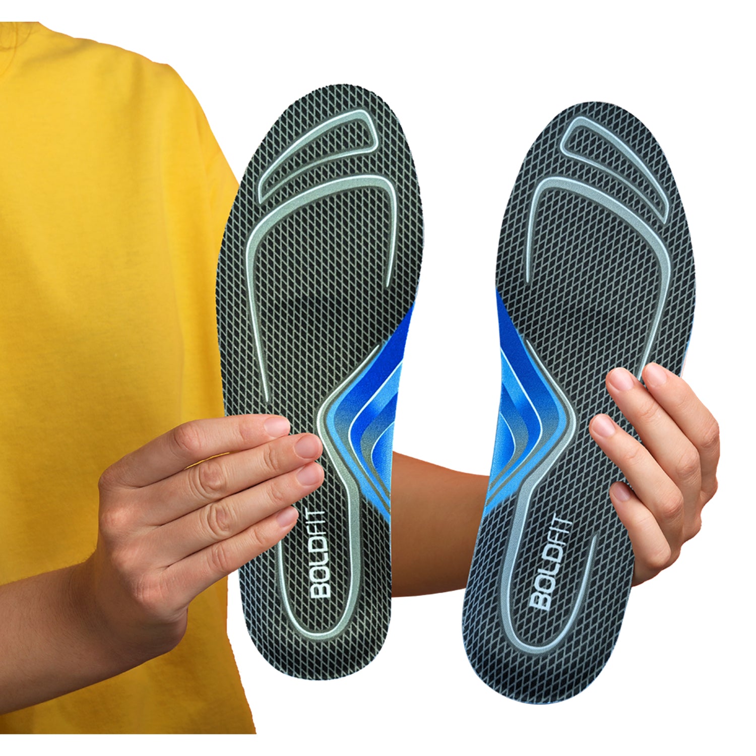 Arch Heel Support Soles – Boldfit - Main Image