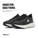 Ignitr Mens Running & Training Shoes - Black