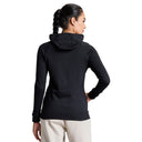 AeroFleece Womens Full Zipper Jacket - Black