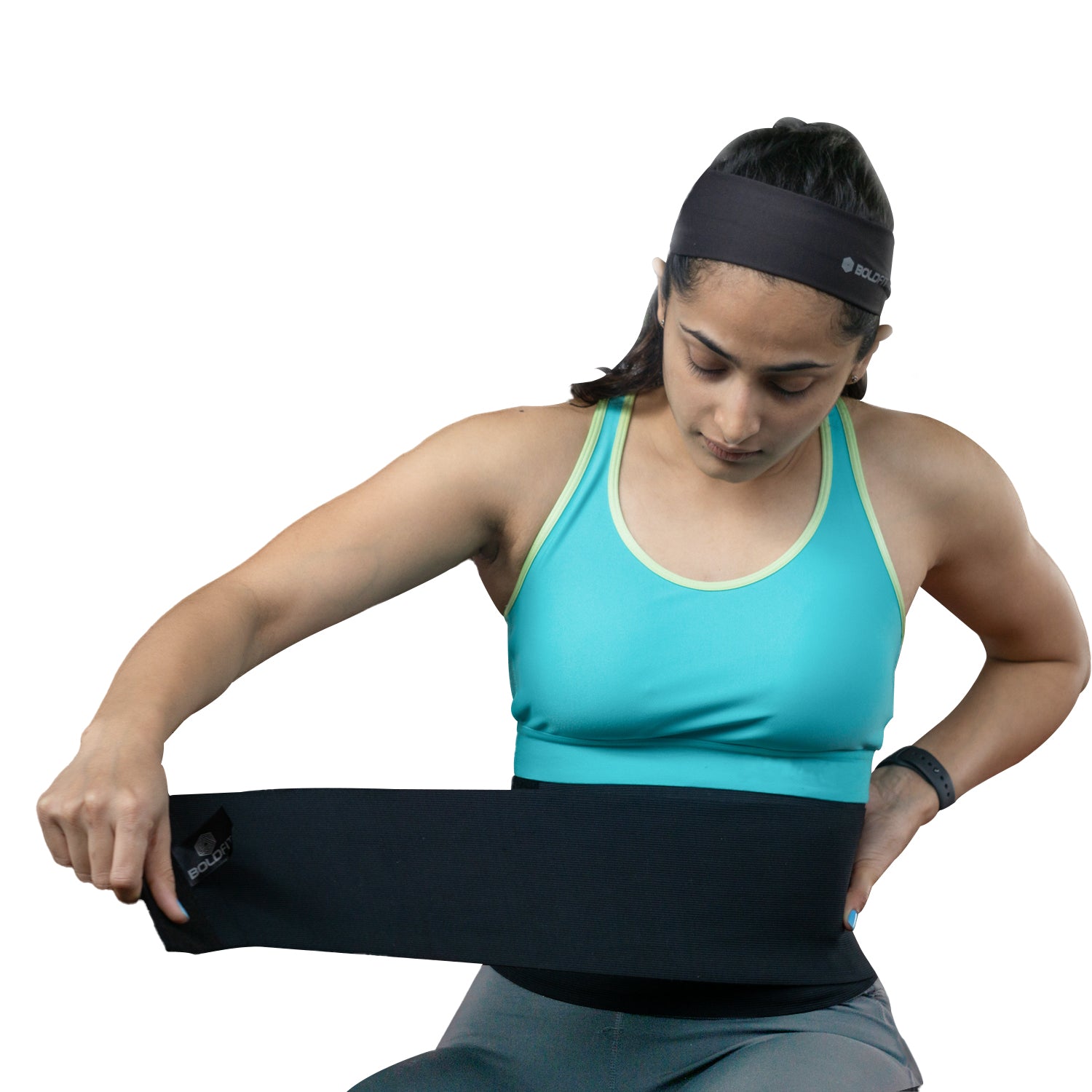 Abdominal Waist Belt - Black