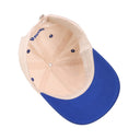 Washed Caps  White Blue  For The Long Run