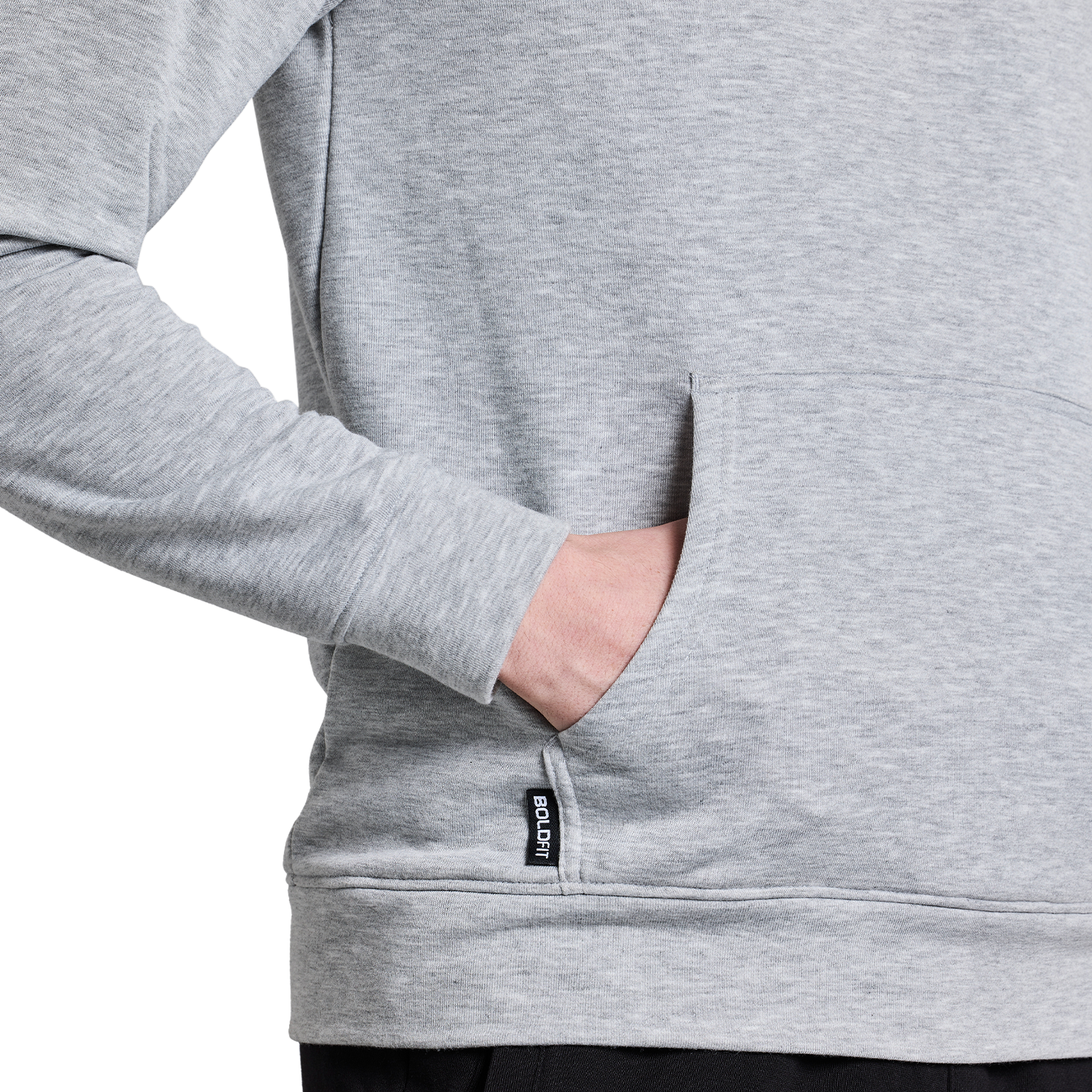Men's Gym Hoodie  - Grey
