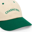 Washed Caps  White Green Chasing Reps