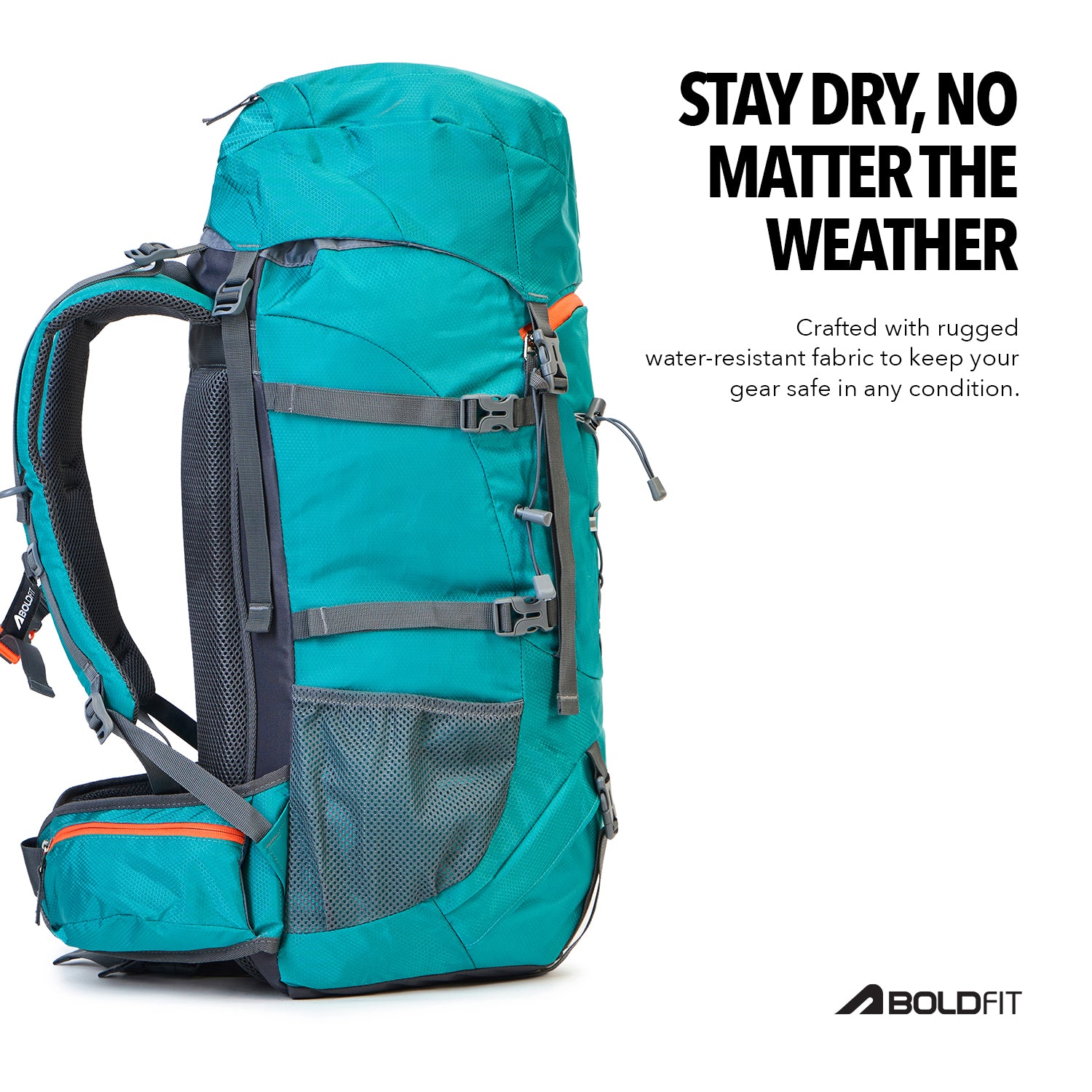 Summit Pro Rucksack 60L - Peacock Blue